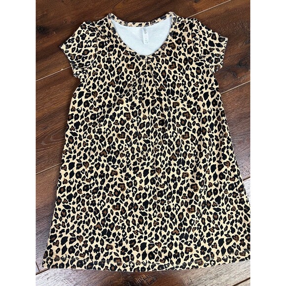 FabKids Girls Size 6/7 Leopard Print Dress! - Picture 1 of 6
